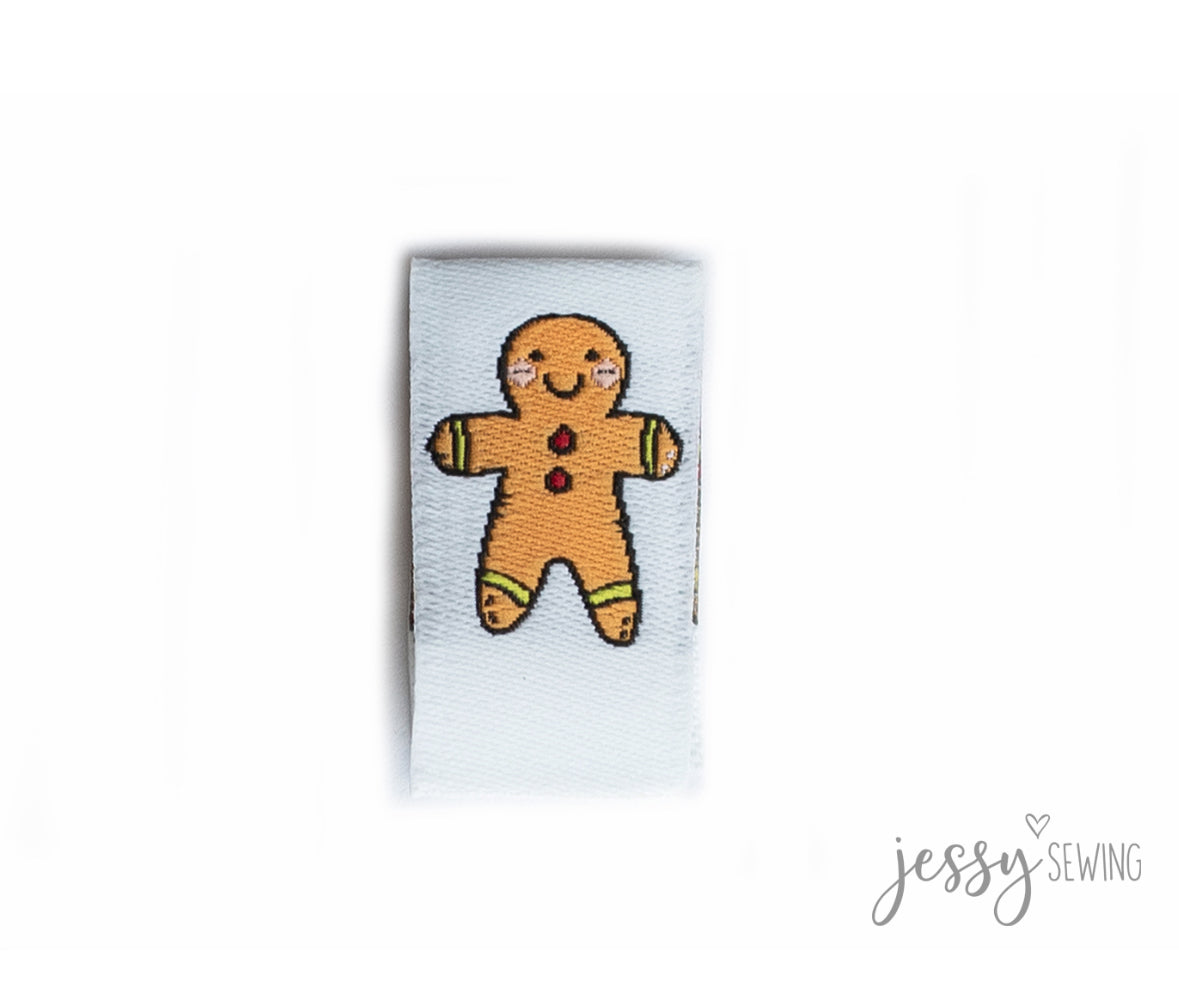 Label Weblabel "Lebkuchenmann"