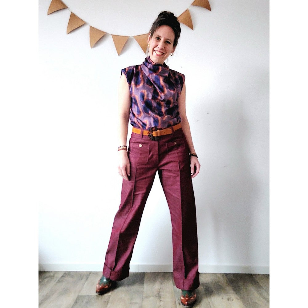Jeans leicht dehnbar jeans bordeaux