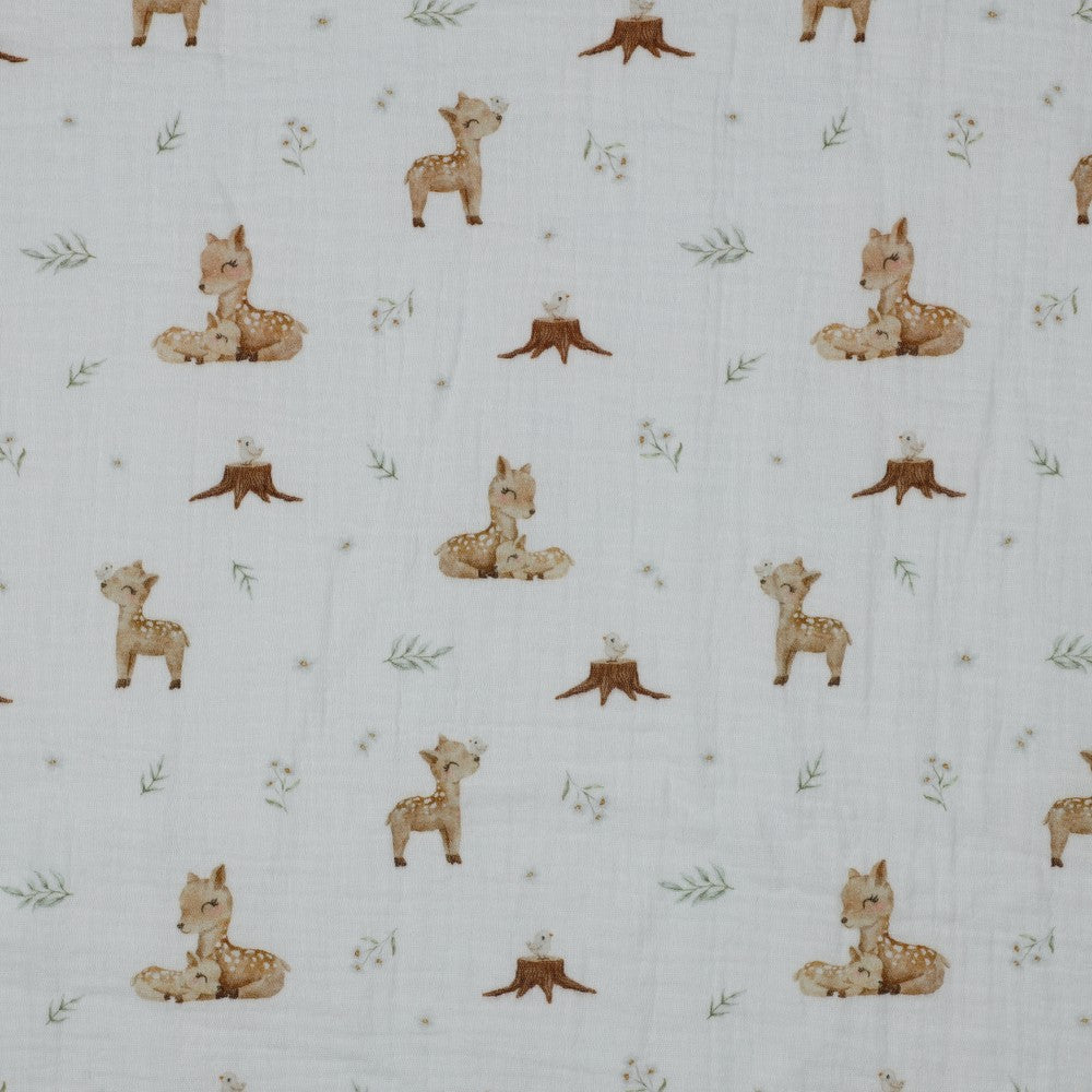 Musselin Bio digital Rehe