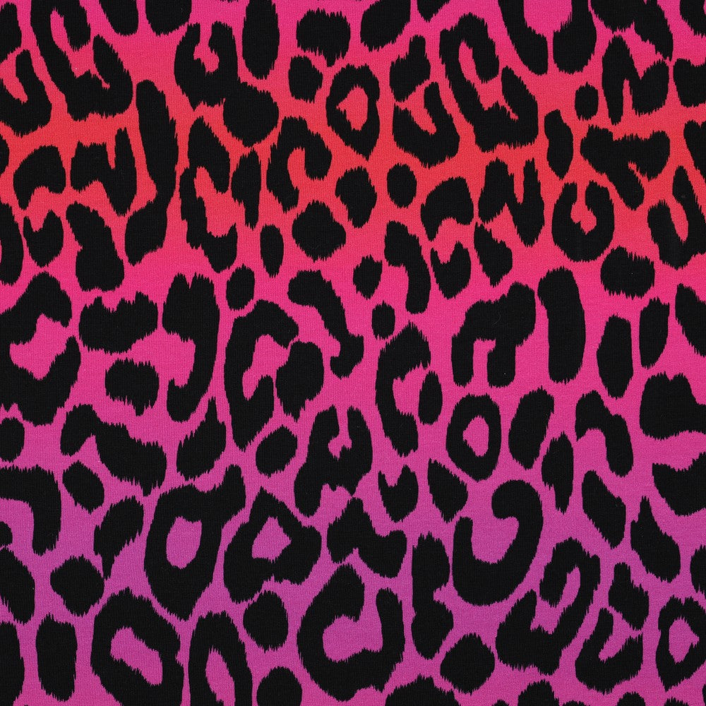 Sweat digital Animalprint Leo pink