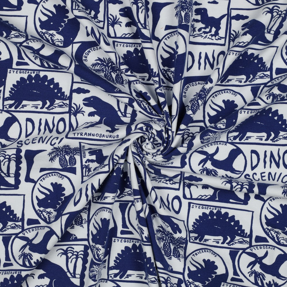 Jersey Dino Scenic cobalt