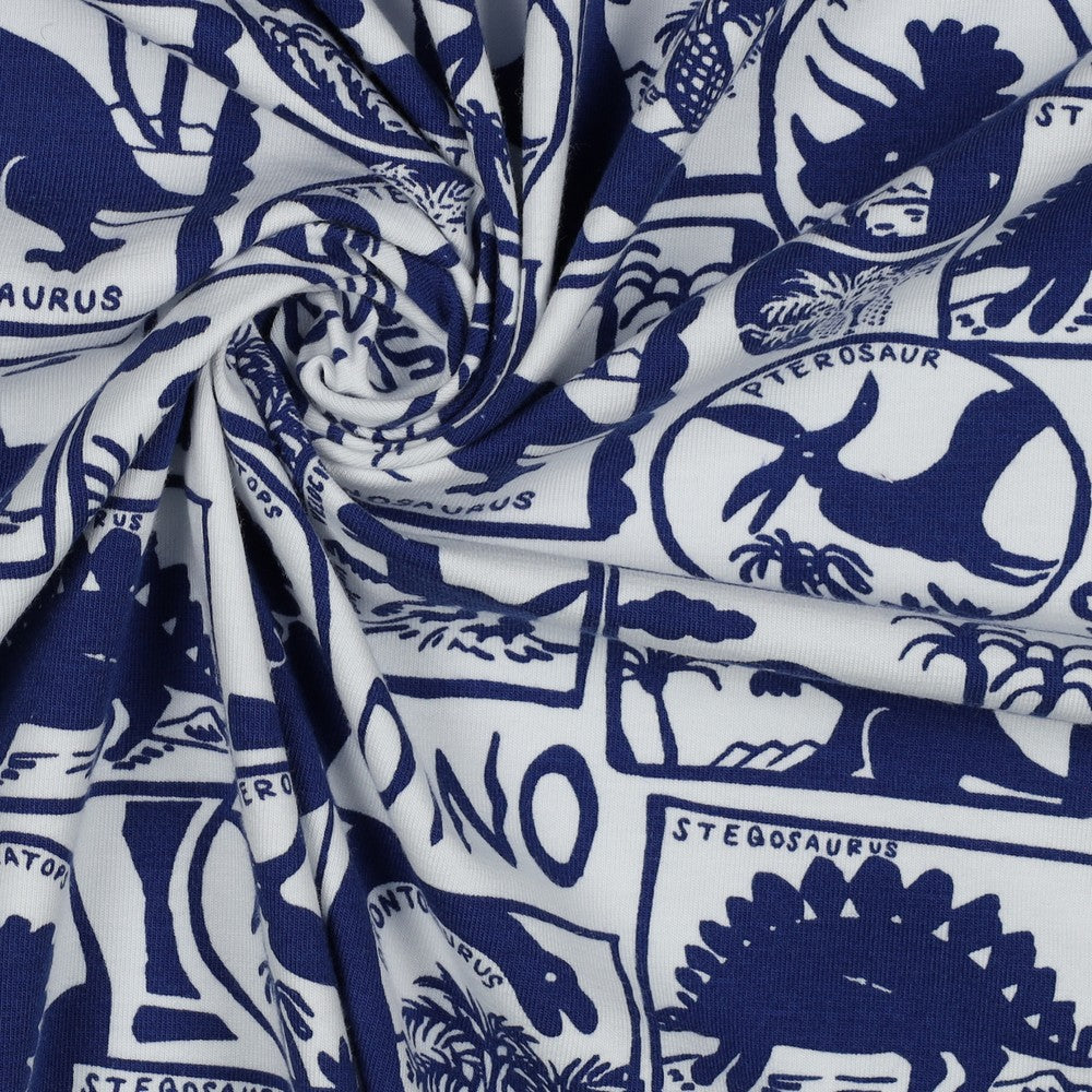 Jersey Dino Scenic cobalt