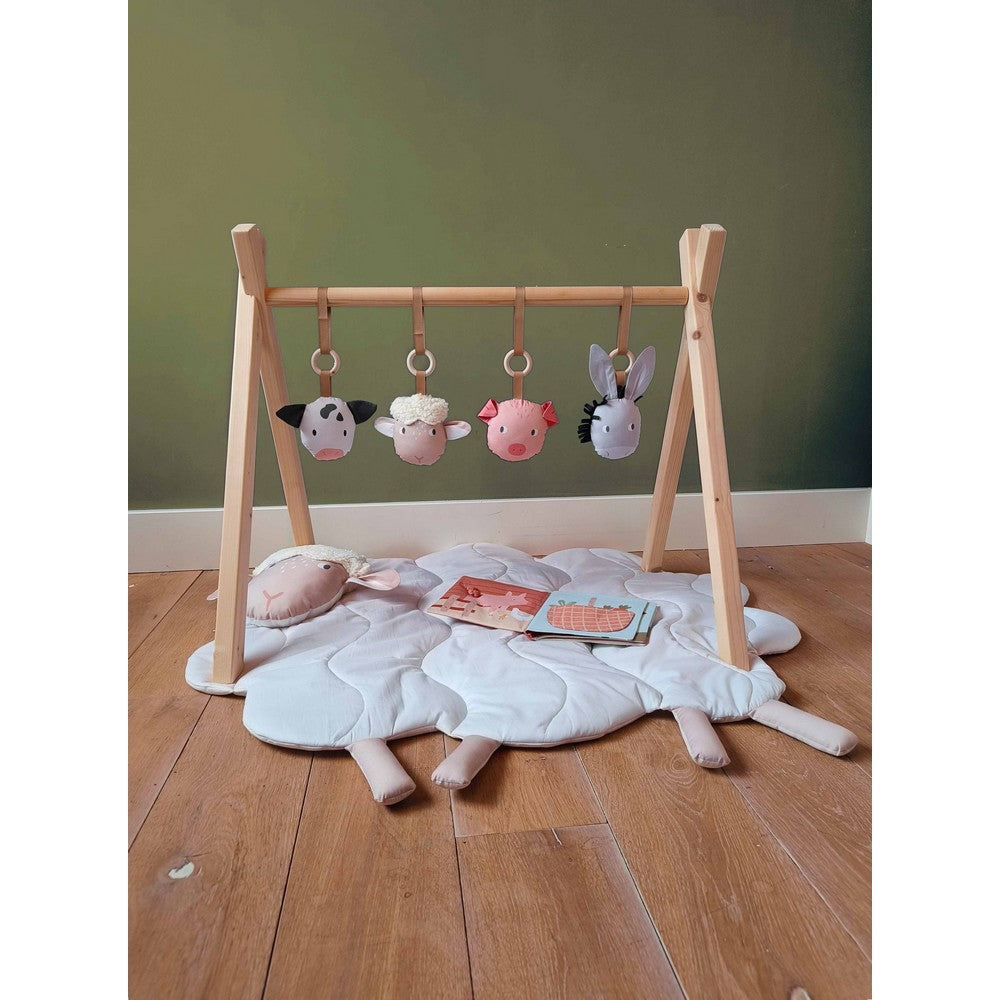 Baumwolle Panel DIY Spieldecke Bauernhof