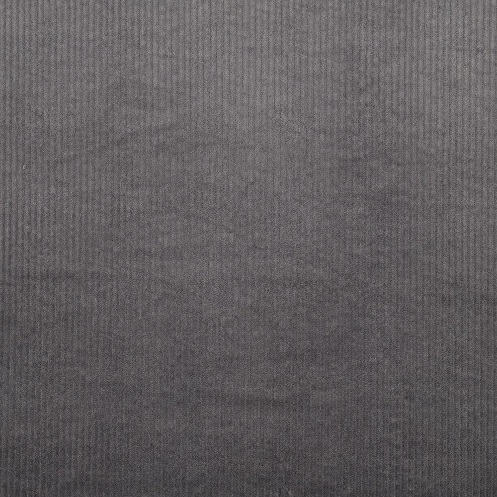 Cord washed stretch grau