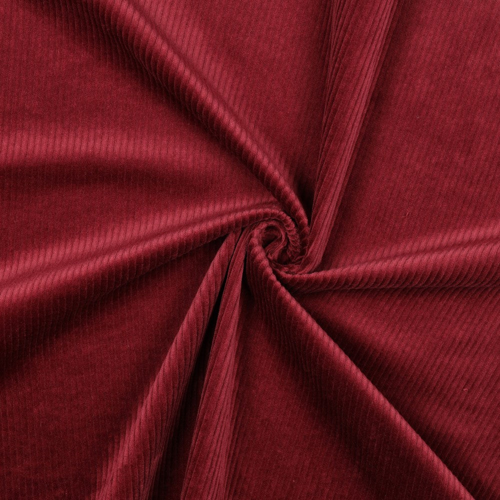 Cord washed stretch weinrot