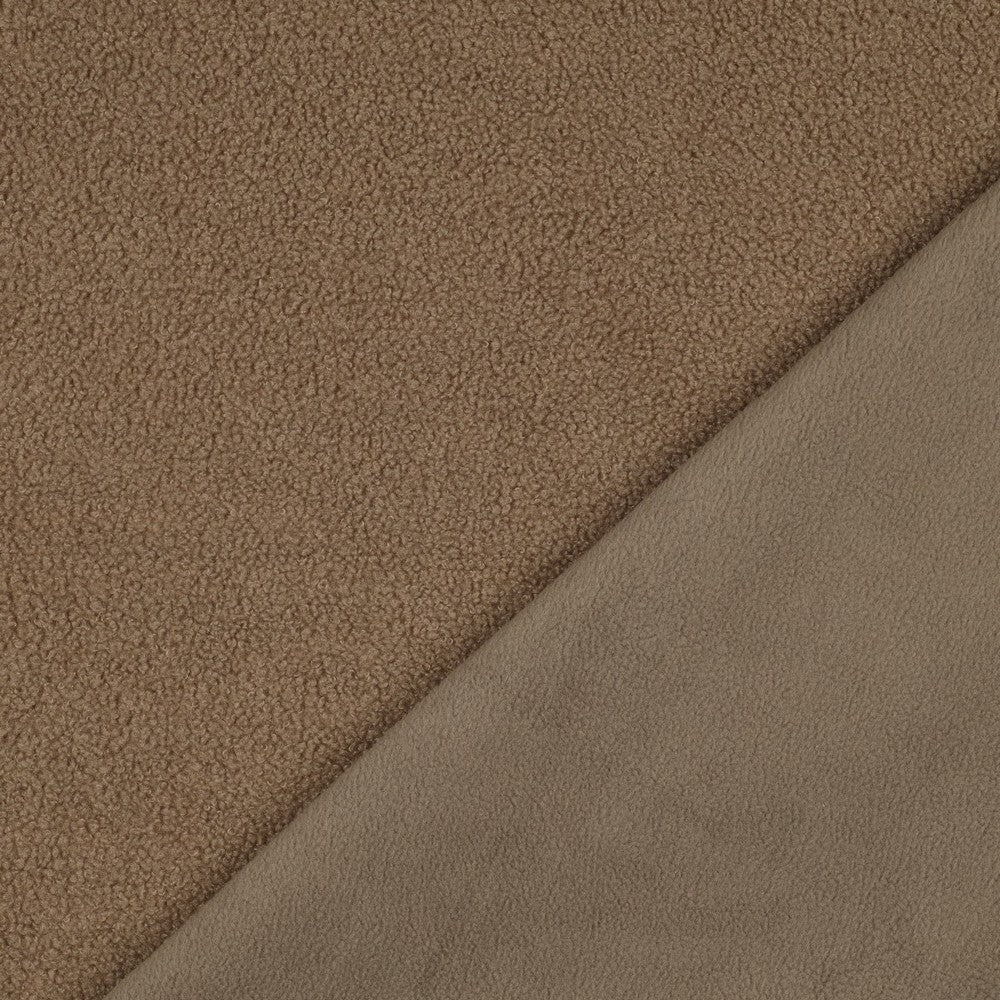 BALD ERHÄLTLICH - Teddystoff Fleece Double Sided sand