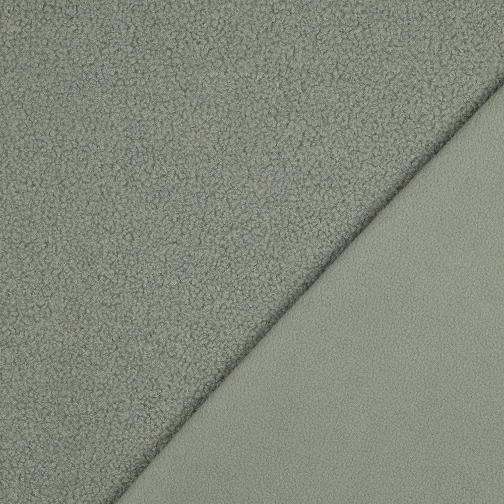 Teddystoff Fleece Double Sided mistel