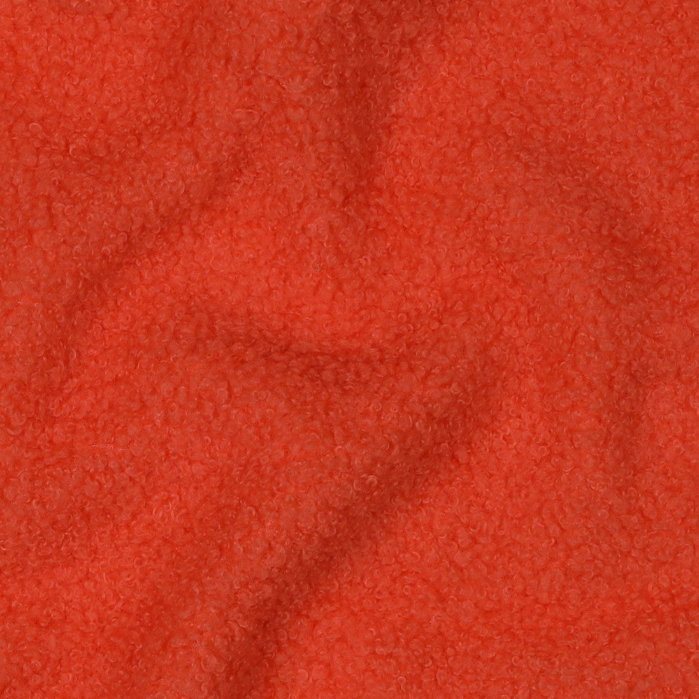 Teddystoff Fleece Double Sided sizilianische orange