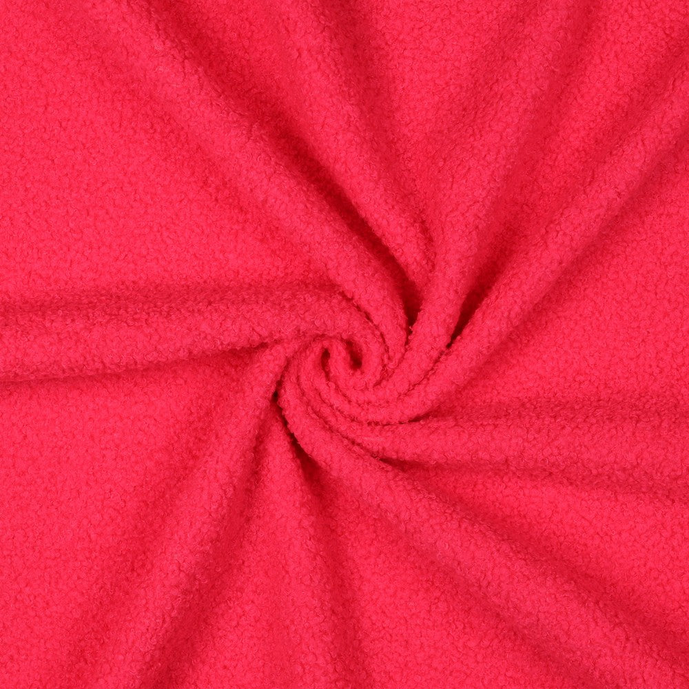 Teddystoff Fleece Double Sided neon pink