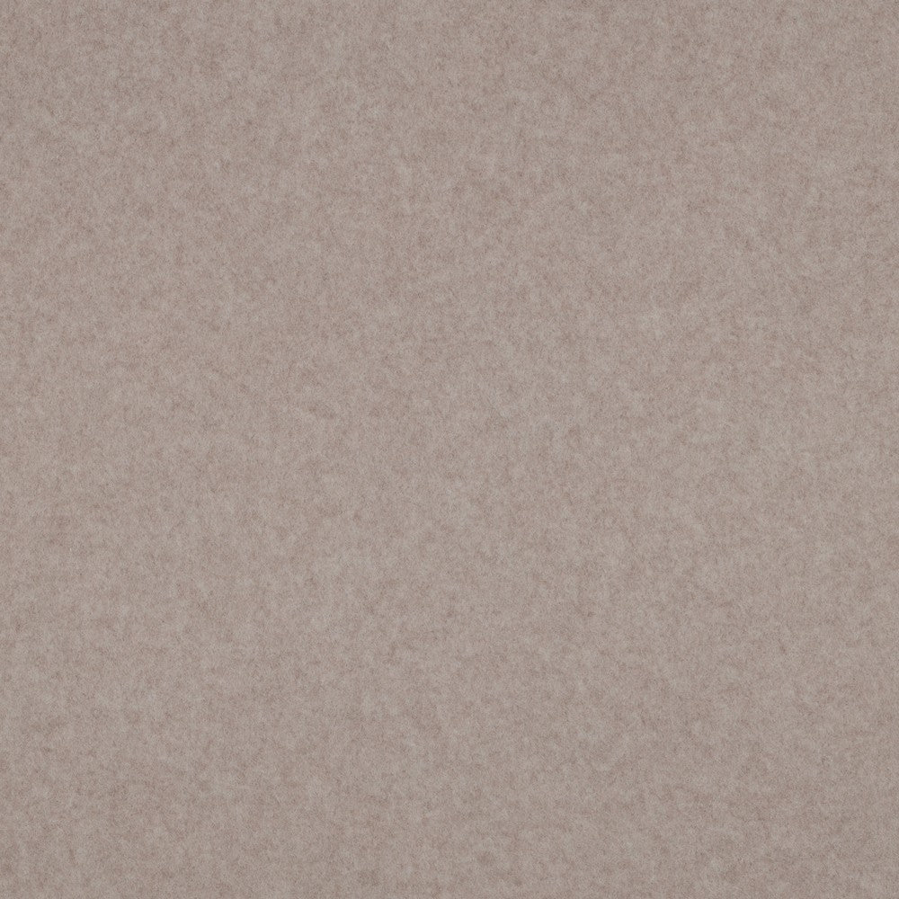 Baumwollfleece Bio taupe meliert