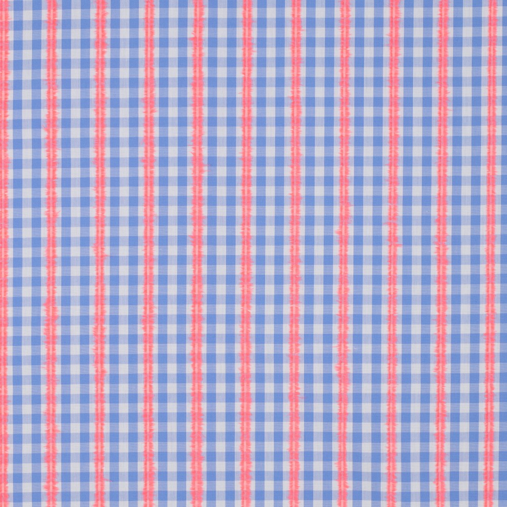 Baumwolle Dobby Yarn Dyed neon