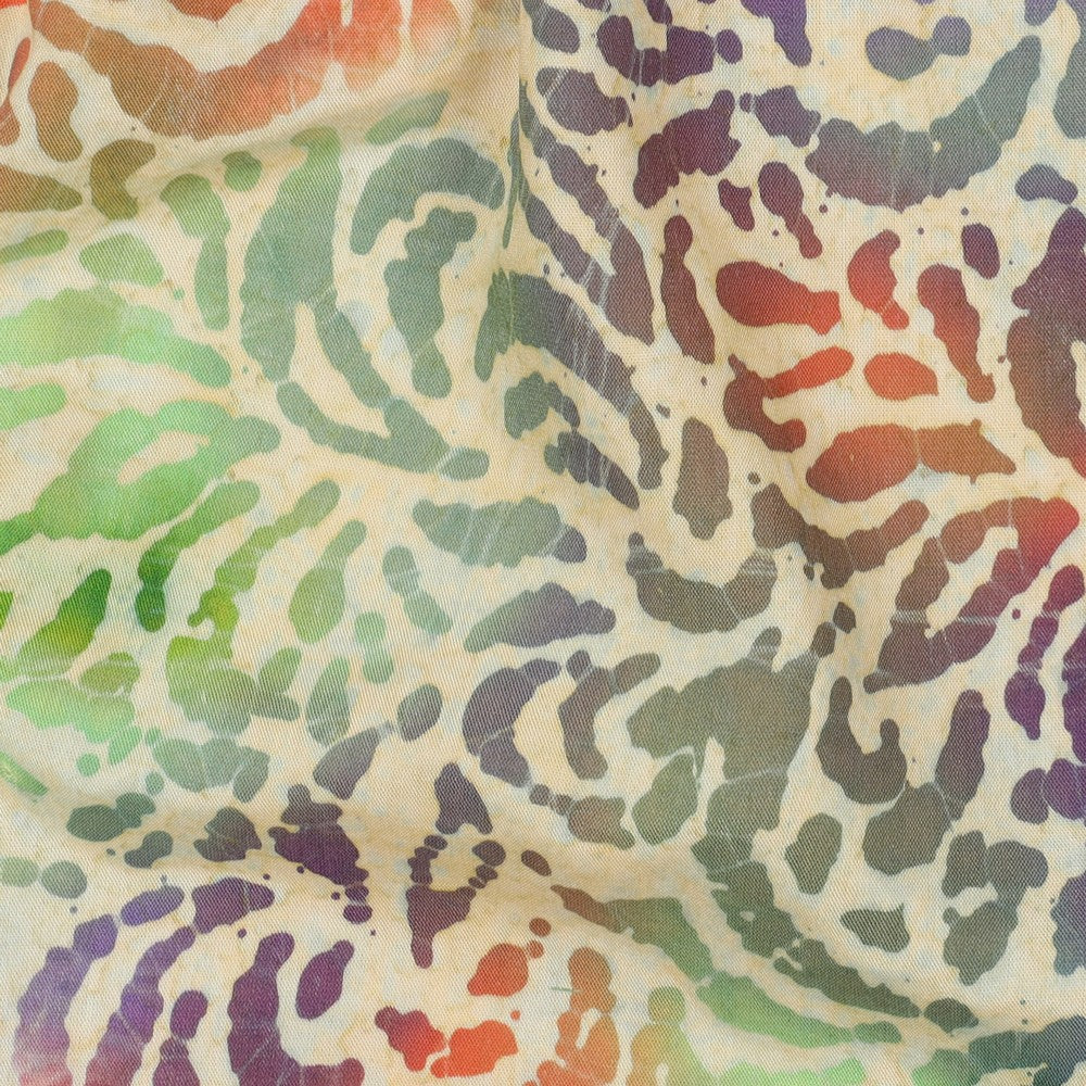 Viskose Unique Crafted Batik coral