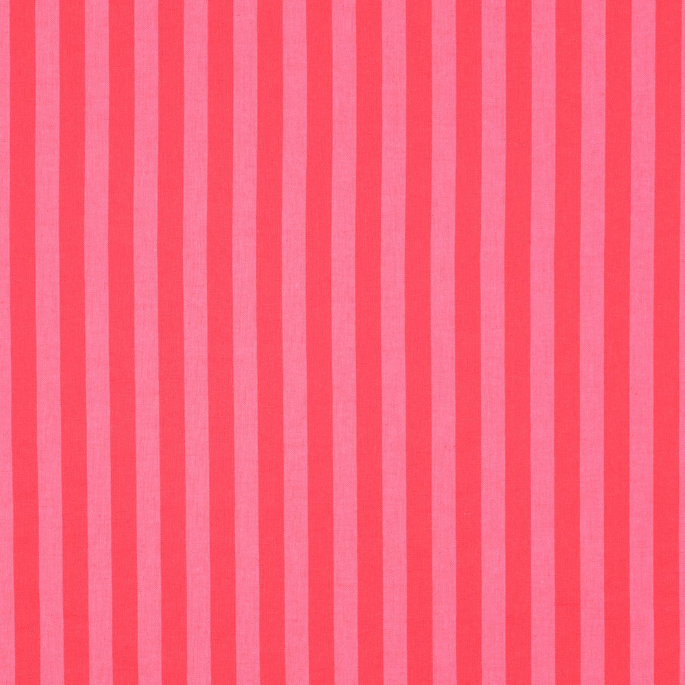 Baumwolle Karo Yarn Dyed Streifen pink