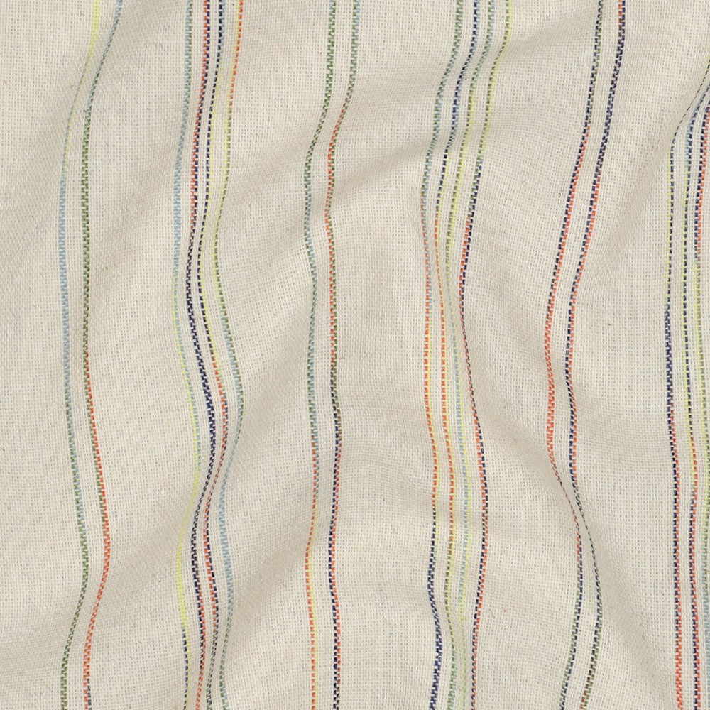 Leinen Viskose Streifen multicolour natural