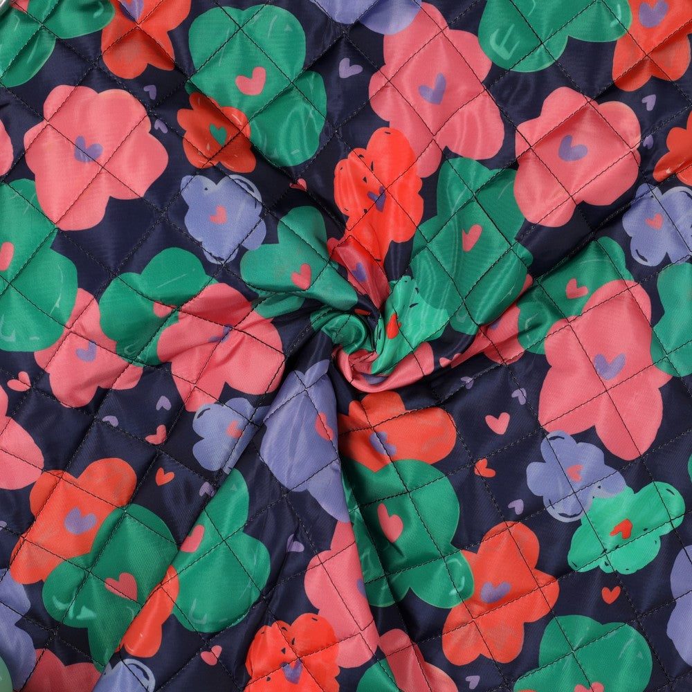 Stepper Outdoor Flowers navy