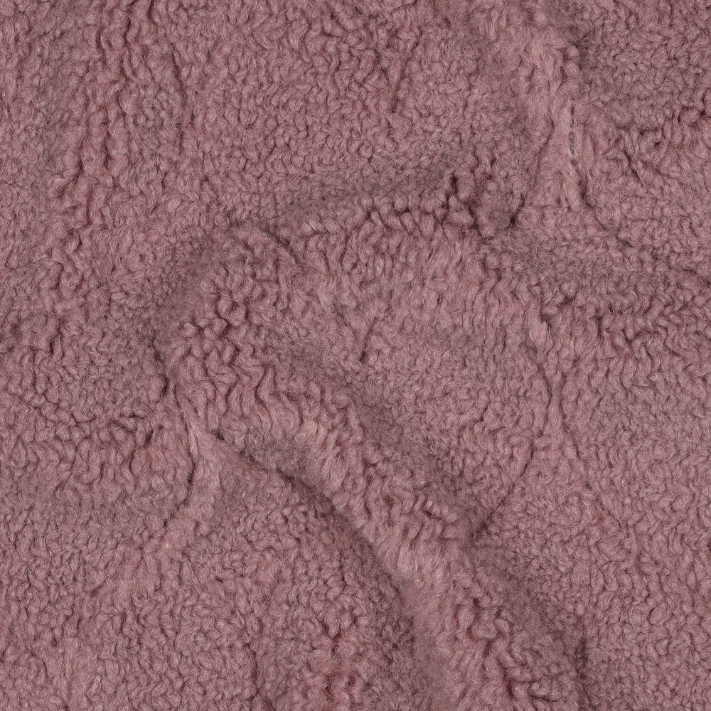 Teddystoff Hearts Herzen Mauve