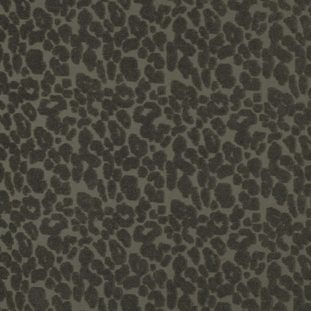 Frottee Baumwolle Strick dark green
