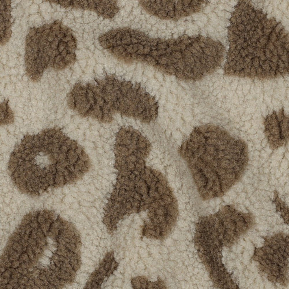 Teddystoff Animal Skin Leo taupe