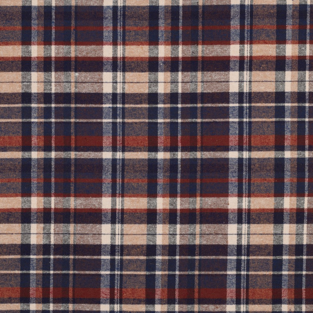 Baumwolle Karo Yarn Dyed Checks navy nature