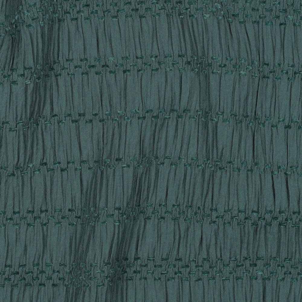 Chenille Jacquard Bluse Streifen salbei