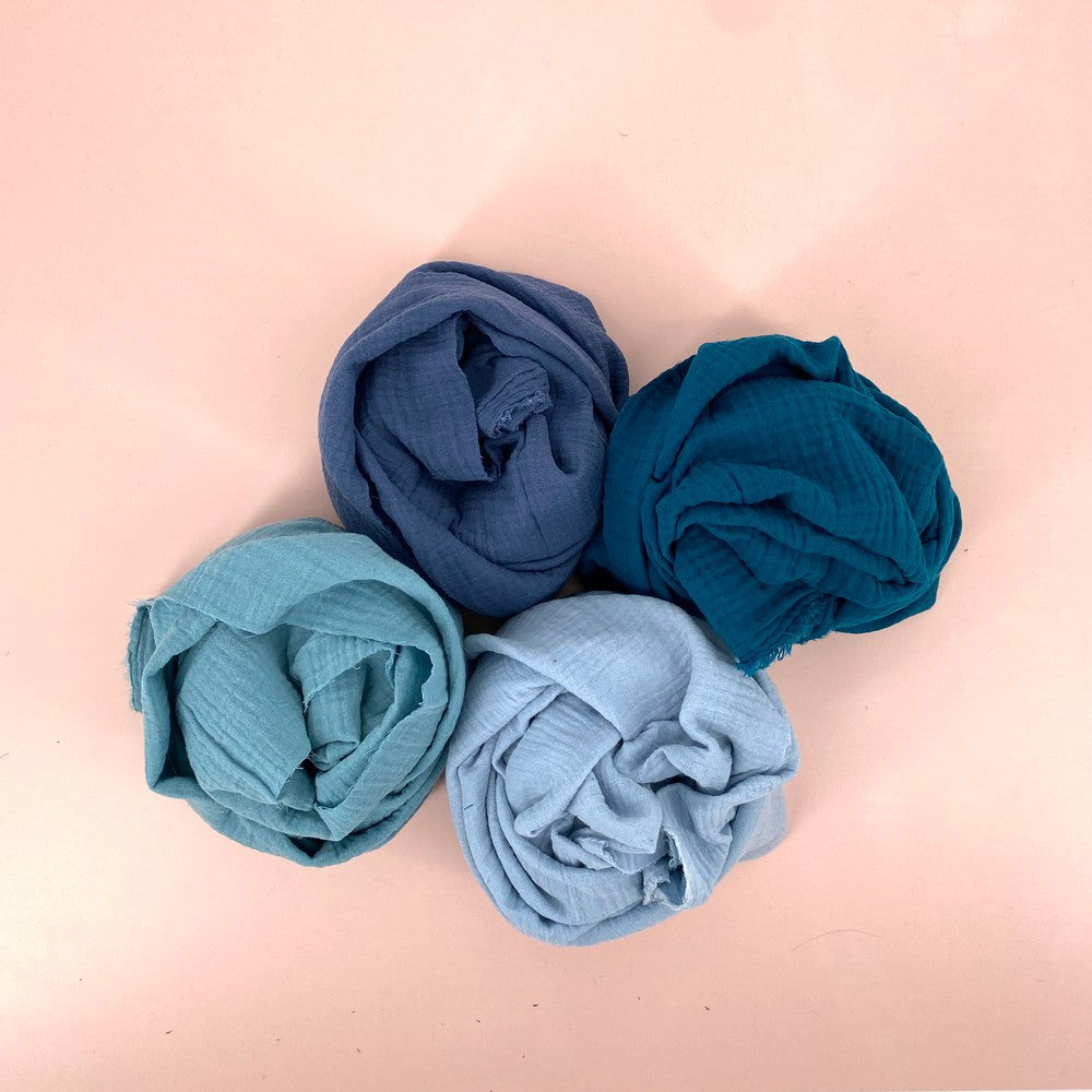 Musselin Bio uni natural