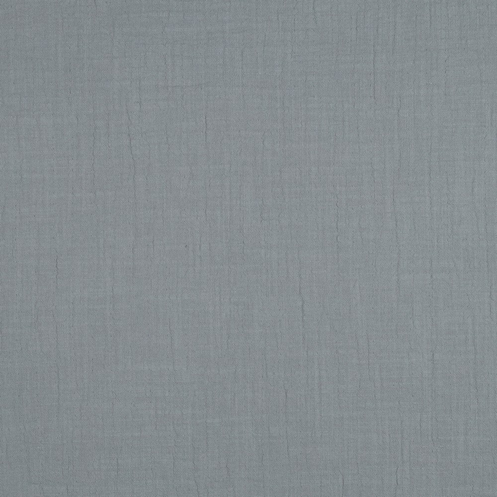 Musselin Slub rauchblau