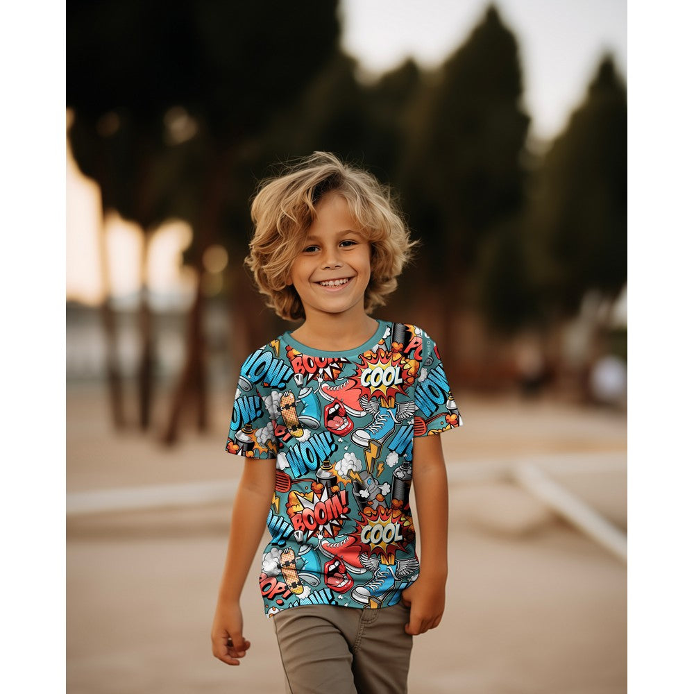 Jersey digital Graffiti bunt