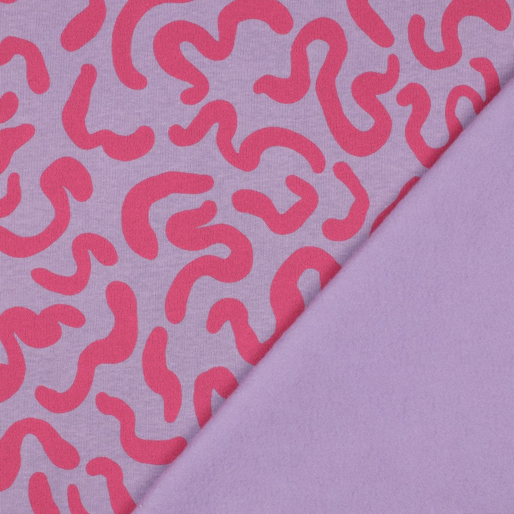 Sweat Jogging Stripes lilac pink