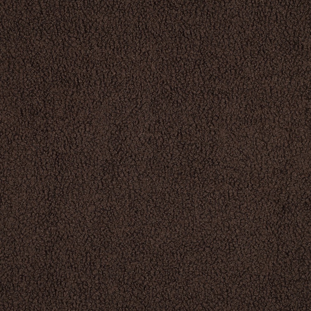 Teddystoff Plüsch dark brown