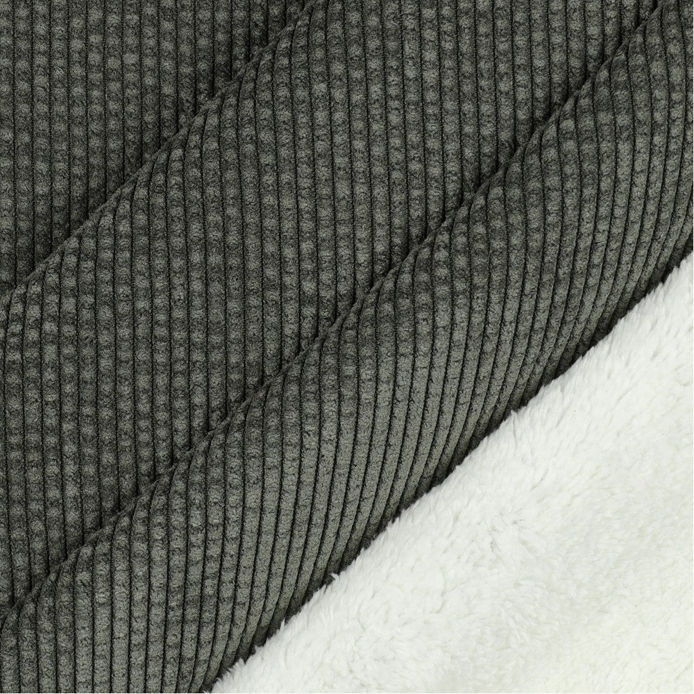 Cord Fell Double sided moosgrün