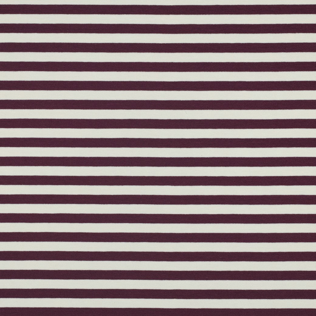 Sweat Streifen aubergine