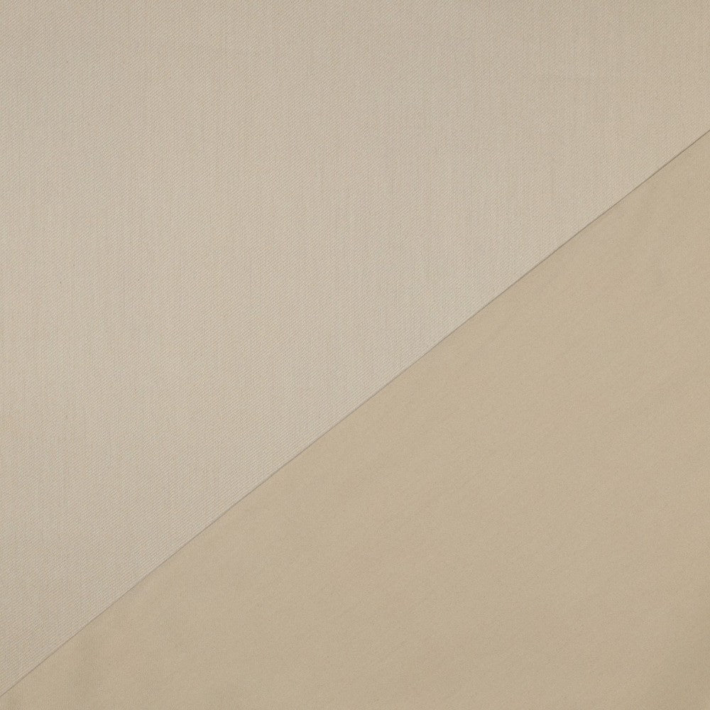Baumwollsatin uni beige
