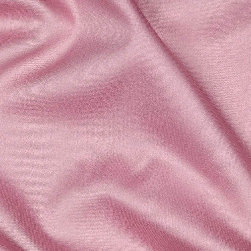 Baumwollsatin uni rose