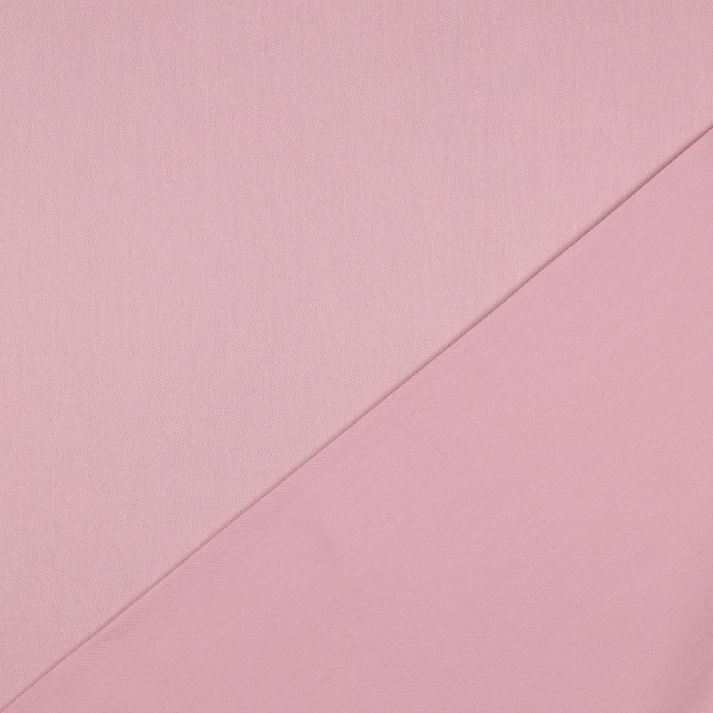 Baumwollsatin uni rose