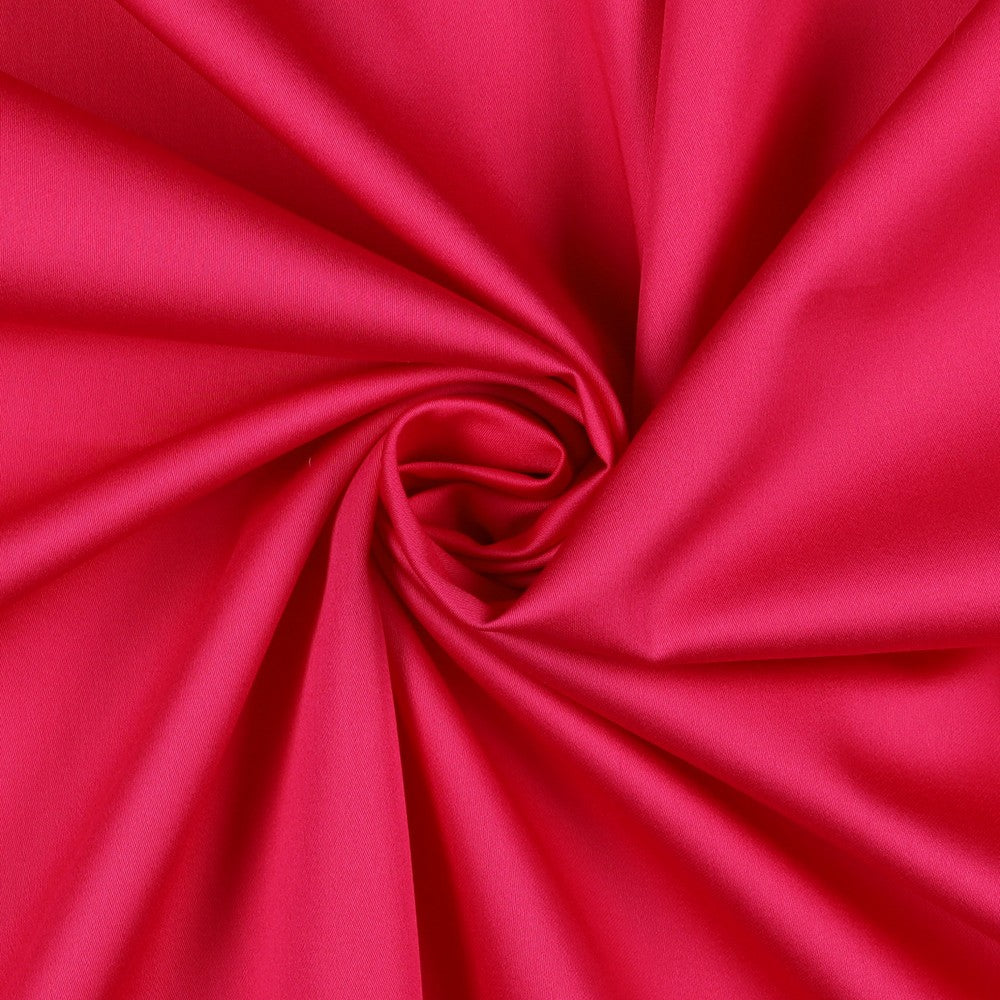 Baumwollsatin uni pink Kombi Nerida Hansen