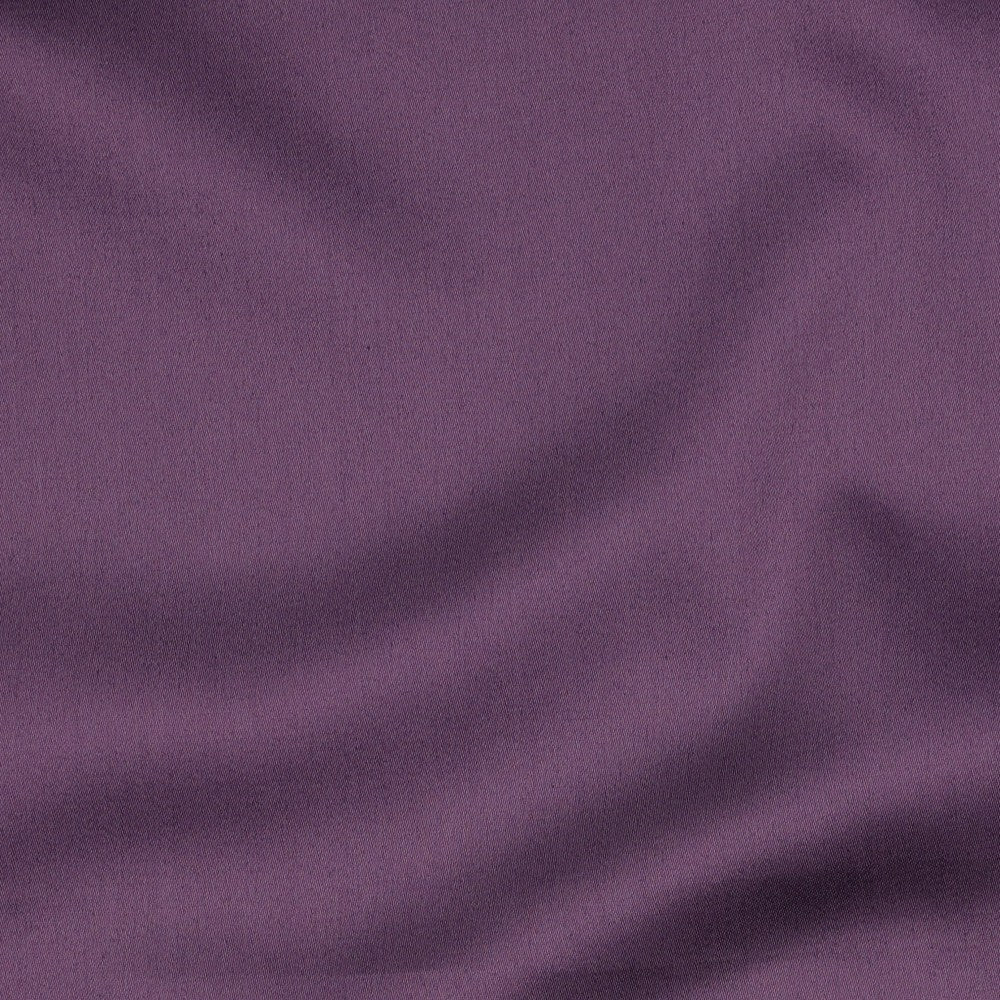 Baumwollsatin uni traube
