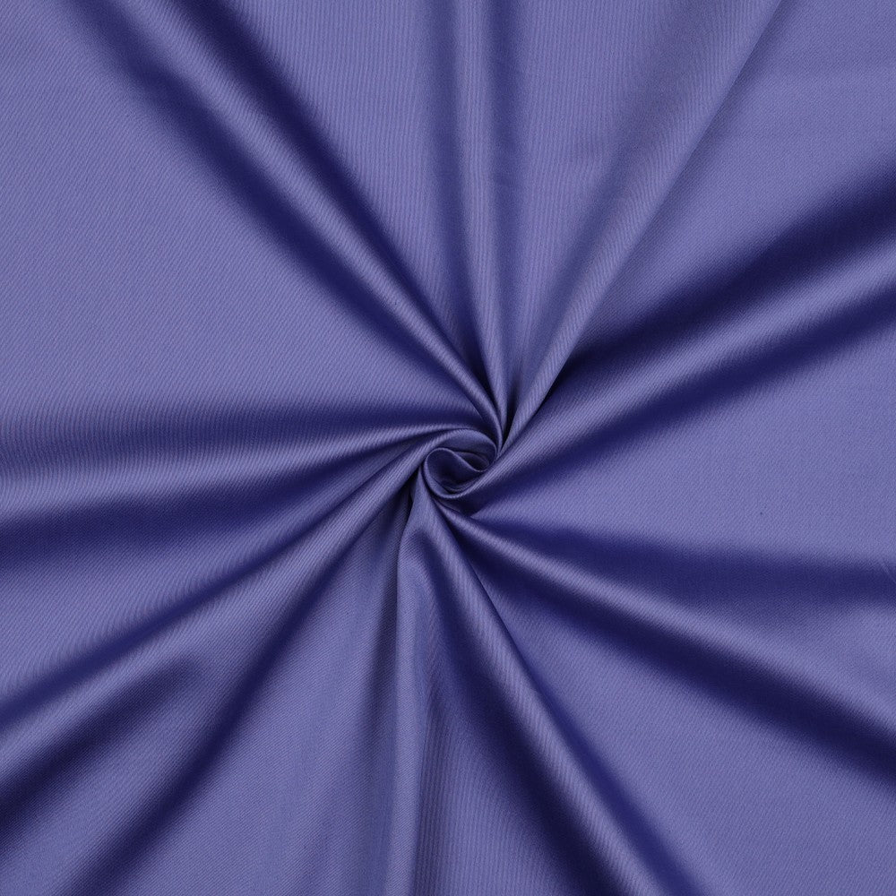 Baumwollsatin uni violett