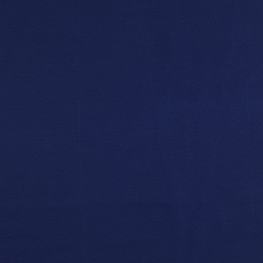Baumwollsatin uni midnight blue