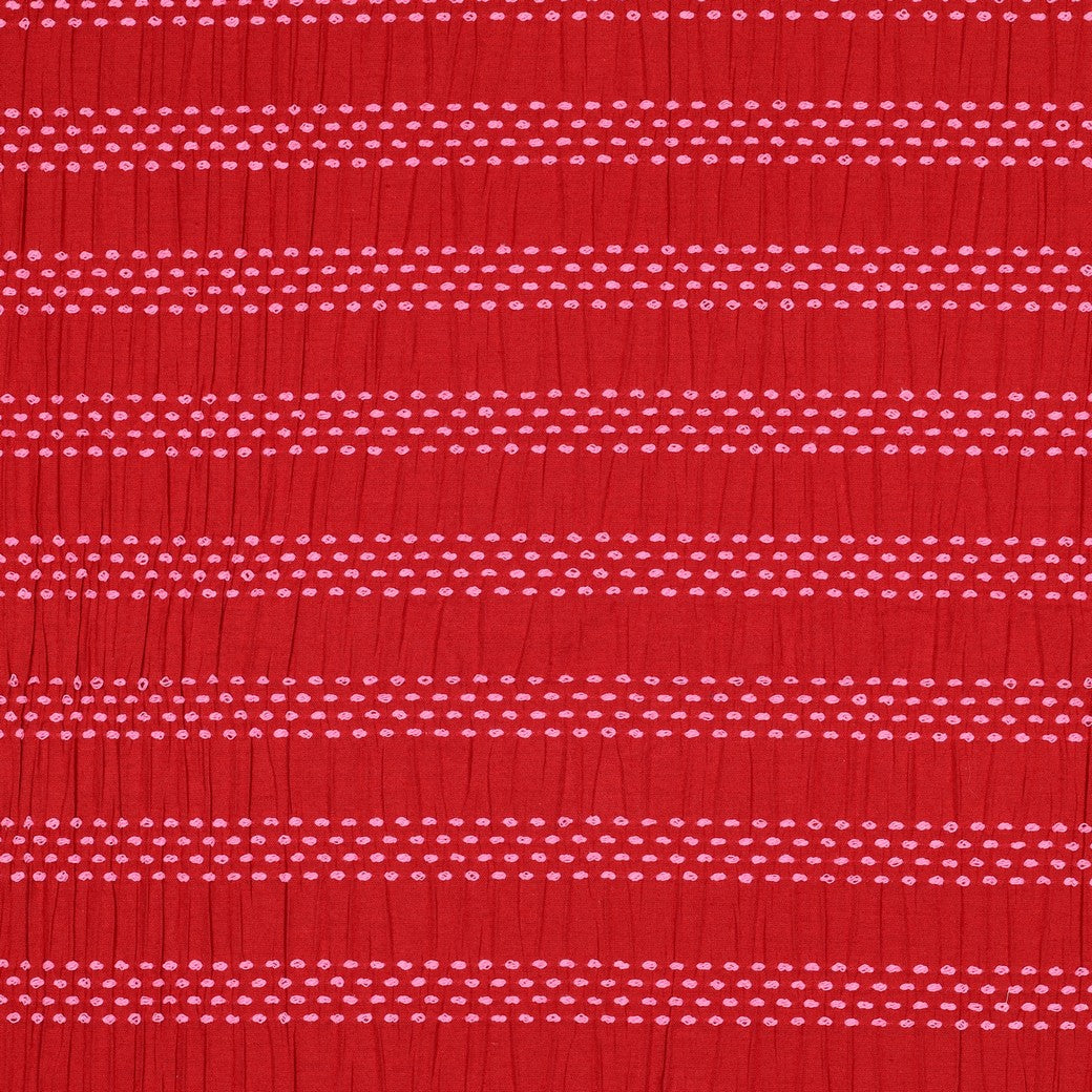 BALD ERHÄLTLICH - Baumwolle dobby Jacquard Streifen rot pink
