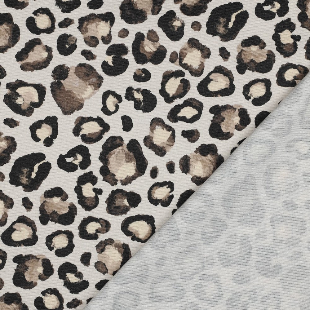 Canvas digital Animal Skin off white