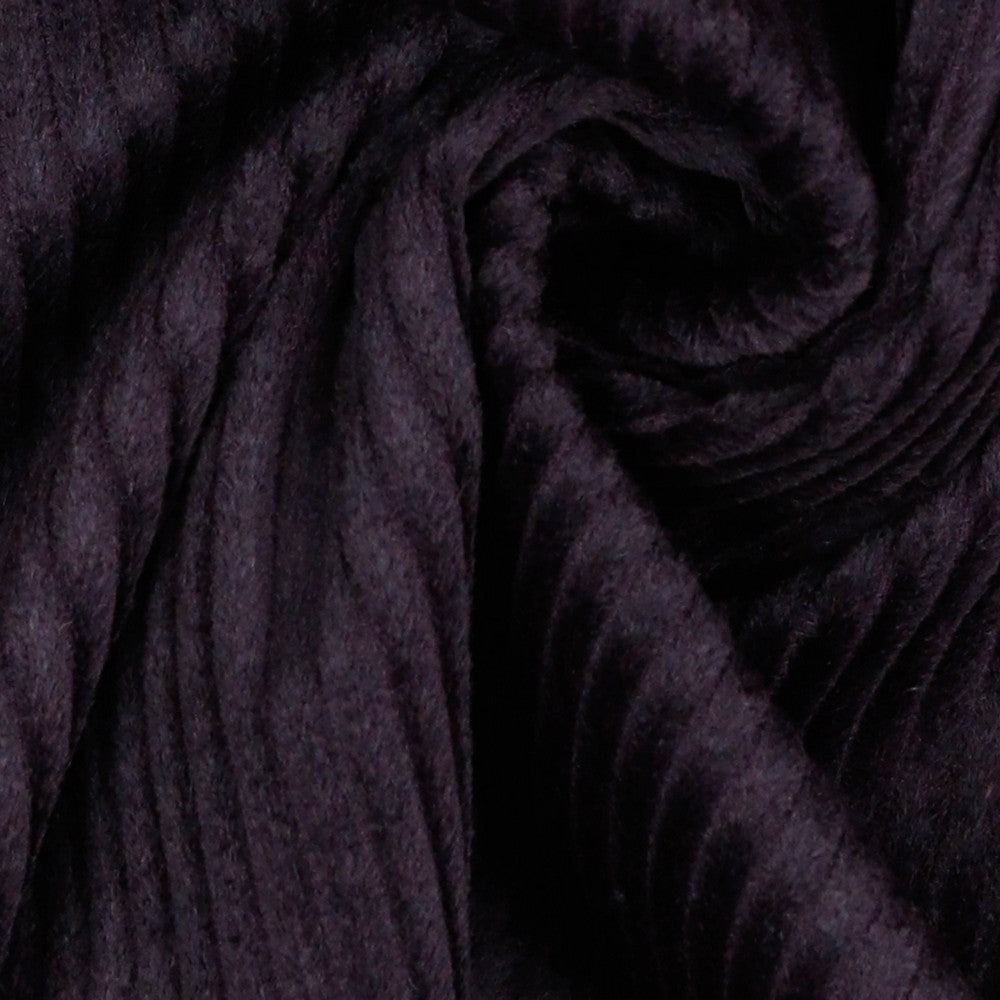 Cord washed uni aubergine