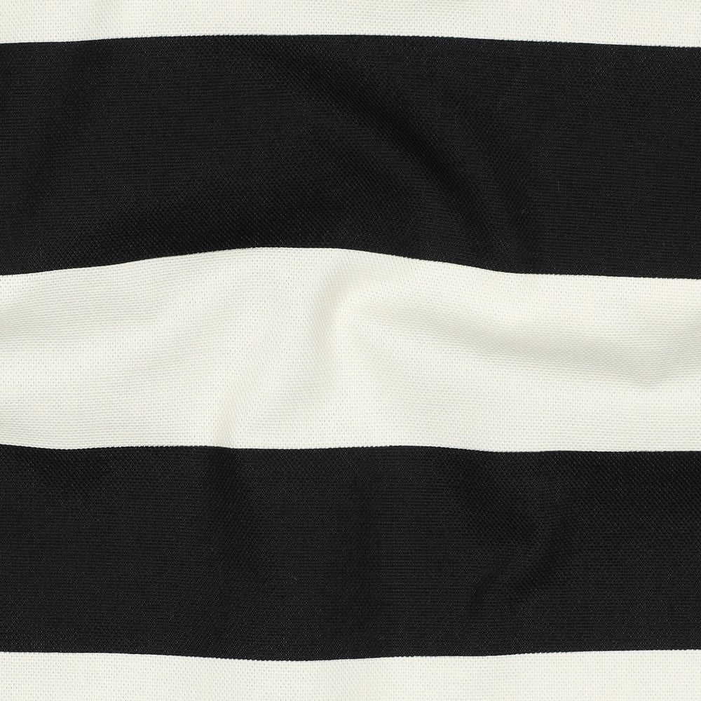Canvas Stripes Streifen breit schwarz weiß