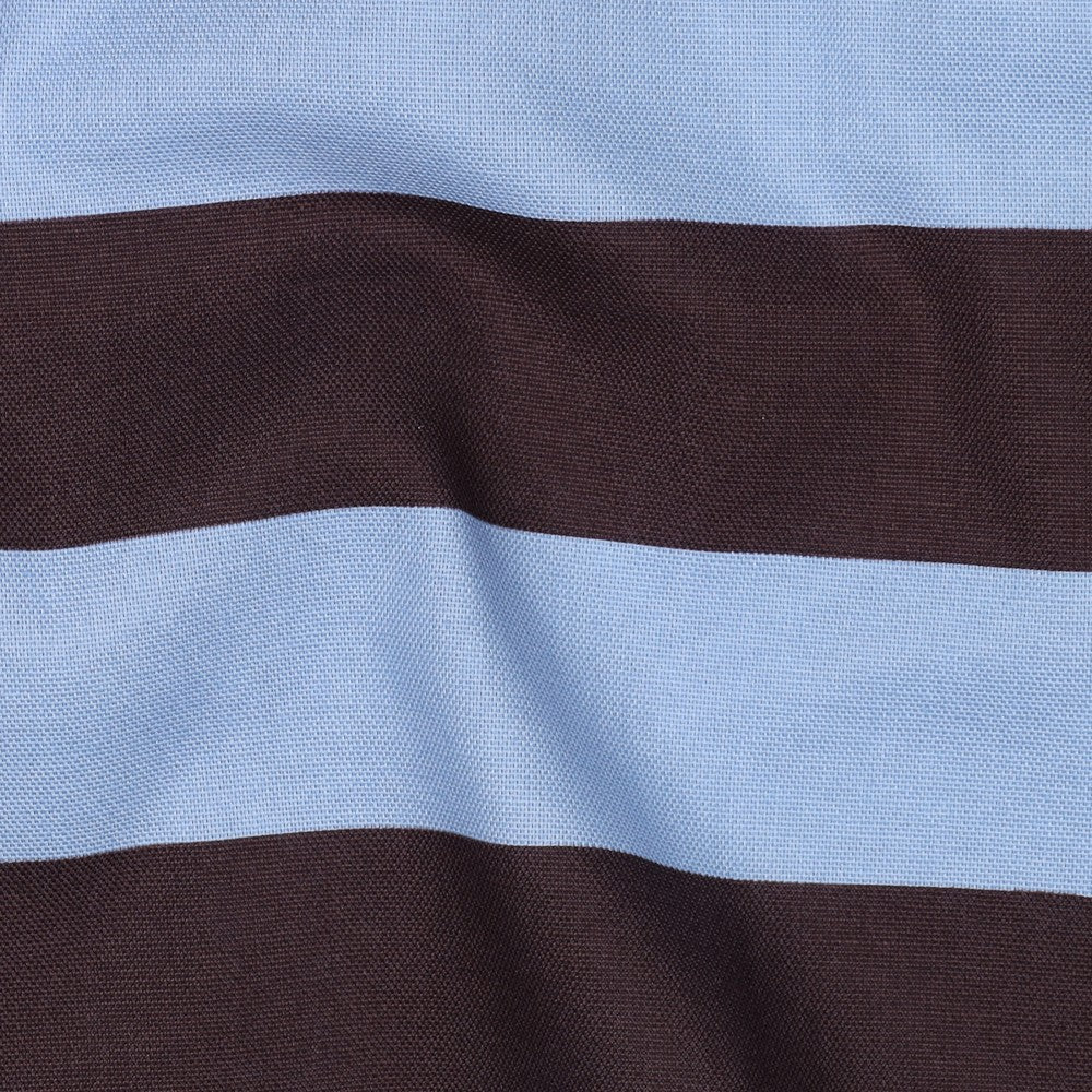 Canvas Stripes Streifen breit hellblau aubergine