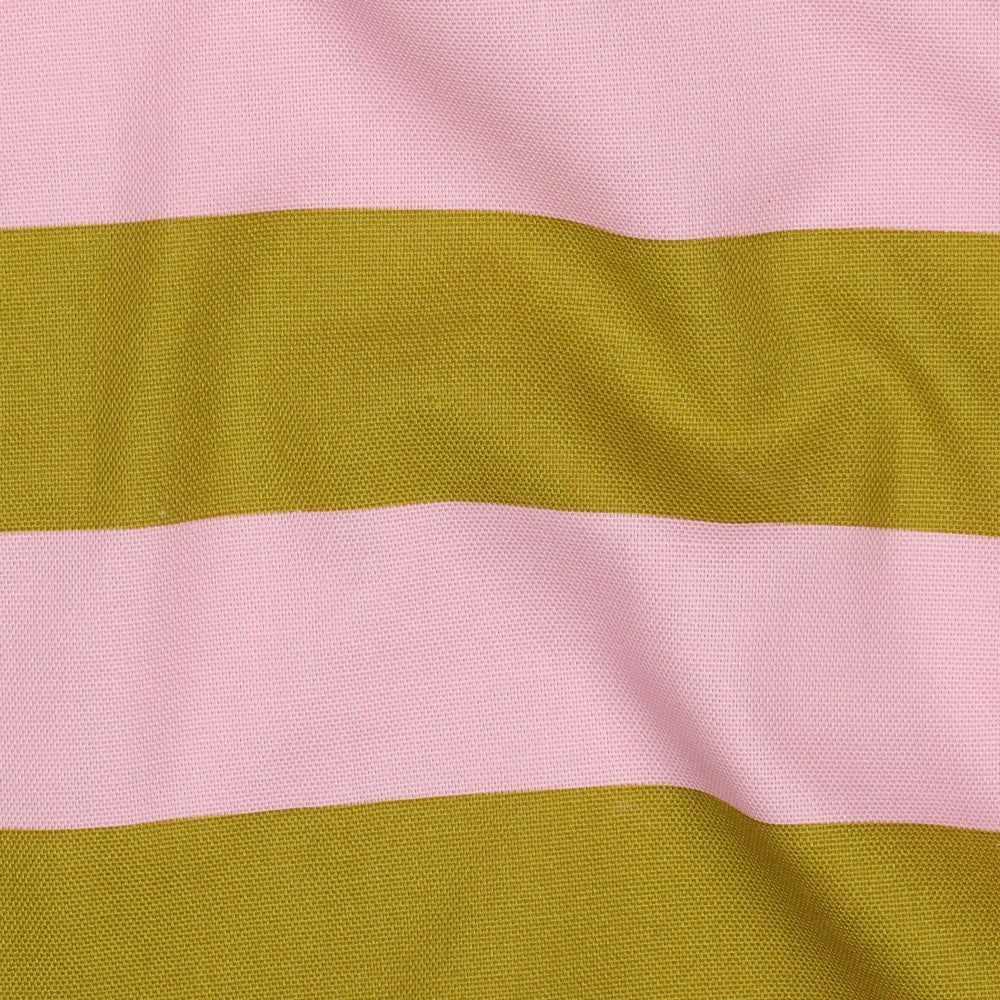 Canvas Stripes Streifen breit rosa senf