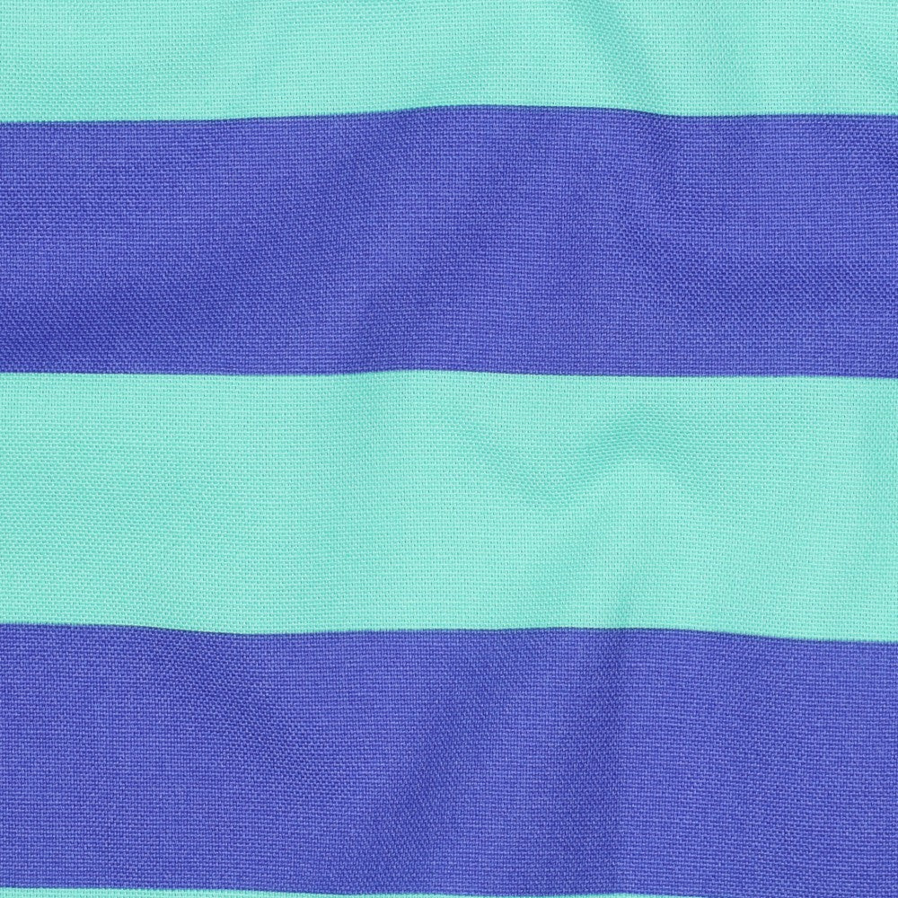Canvas Stripes Streifen breit mint blau
