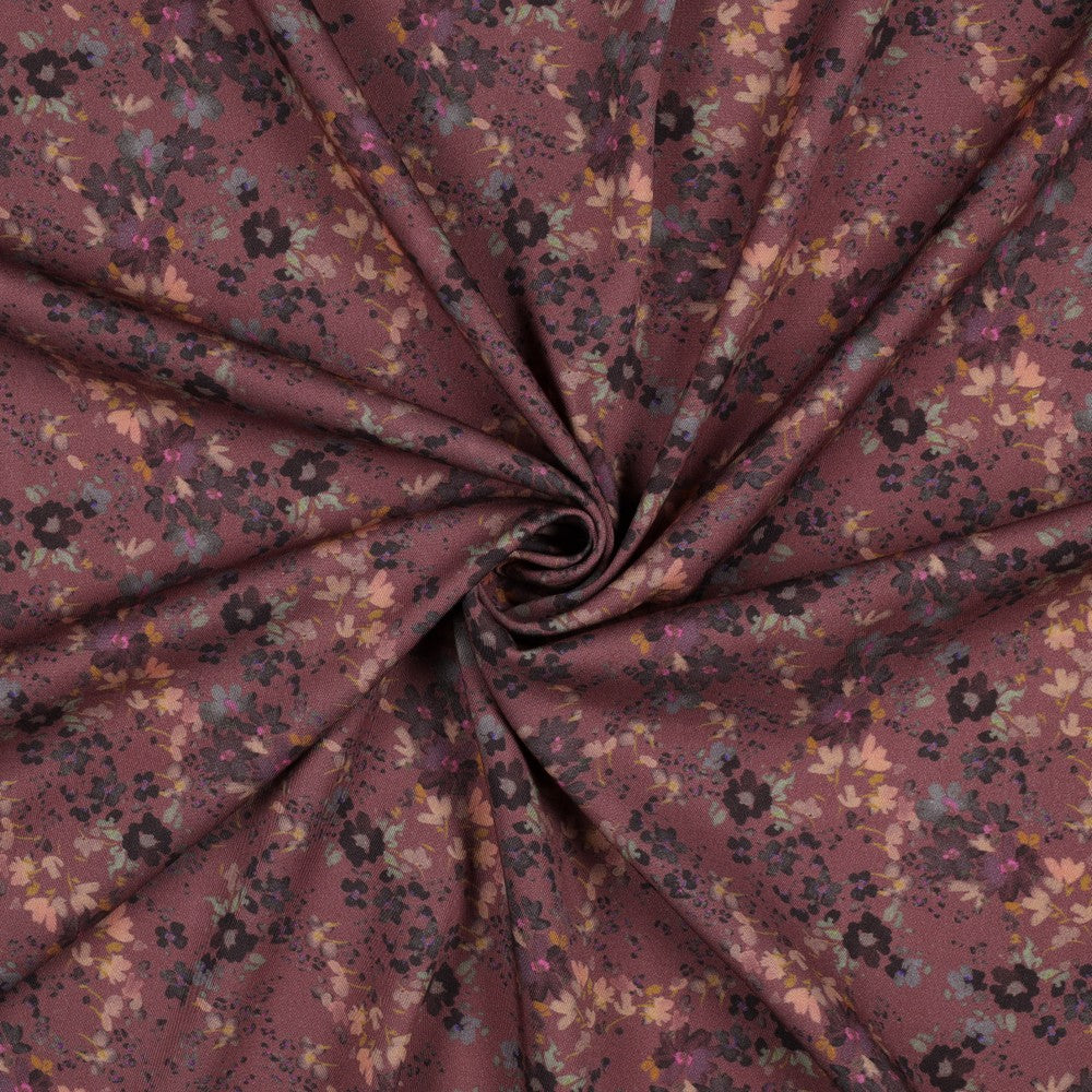 Rosella Stretch digital Flowers rosenholz