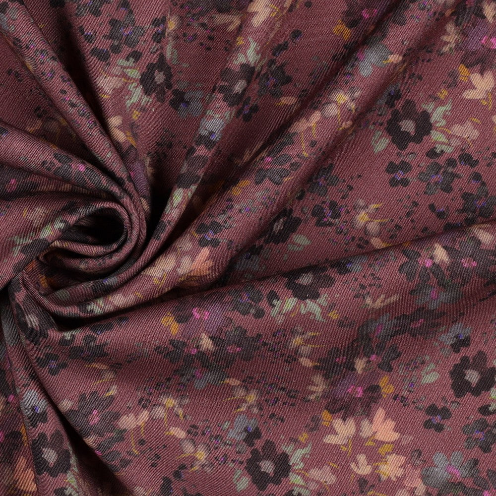 Rosella Stretch digital Flowers rosenholz