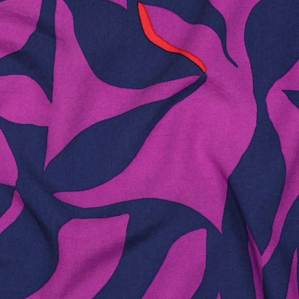 Viskose Lenzing Ecovero Abstract purple