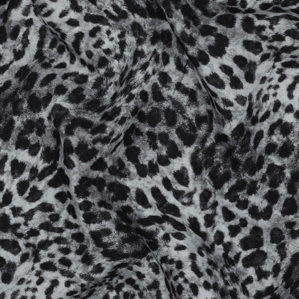 Viskose Lenzing Ecovero digital Animal Skin black