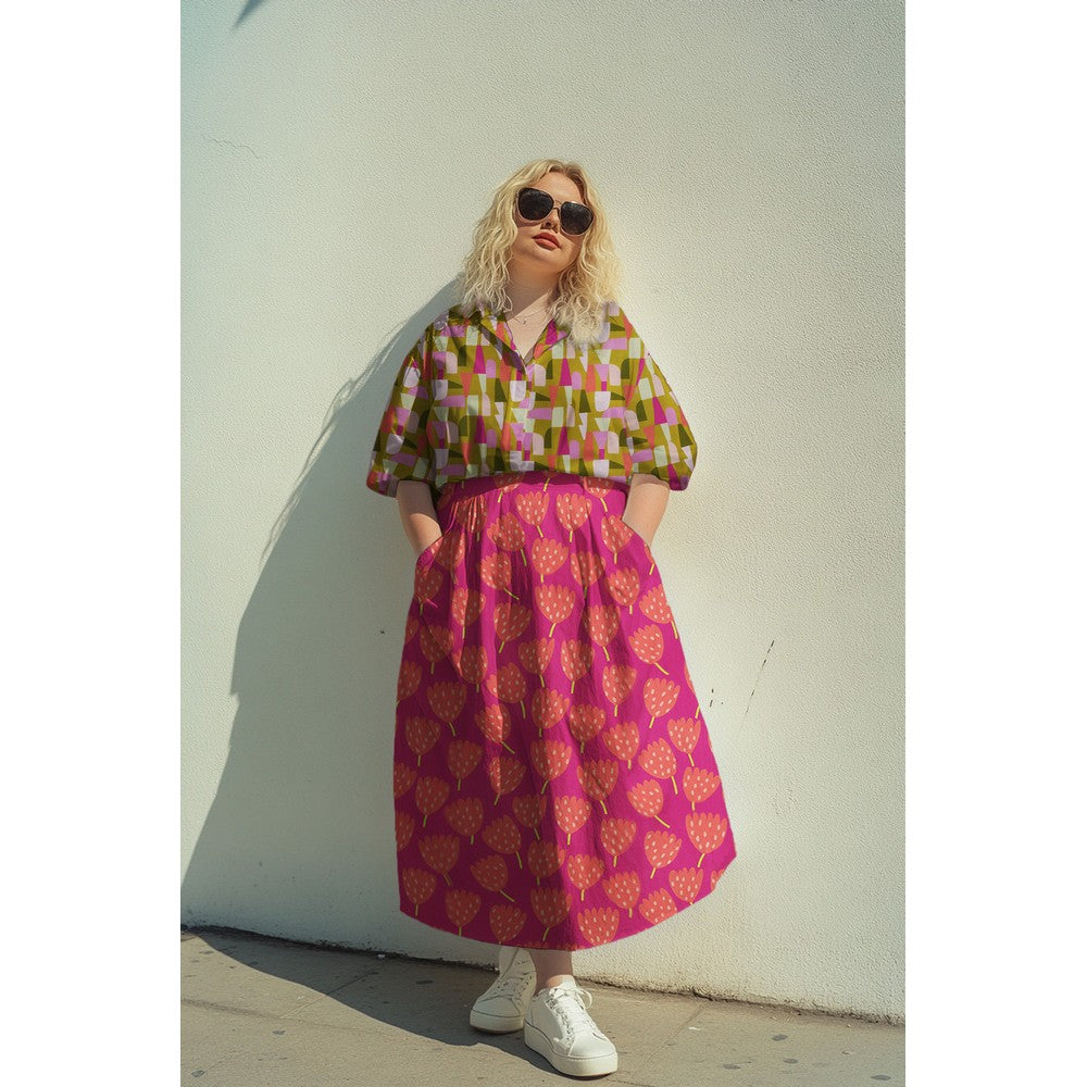 Viskose Lenzing Ecovero Shape Shifter Nerida Hansen off white